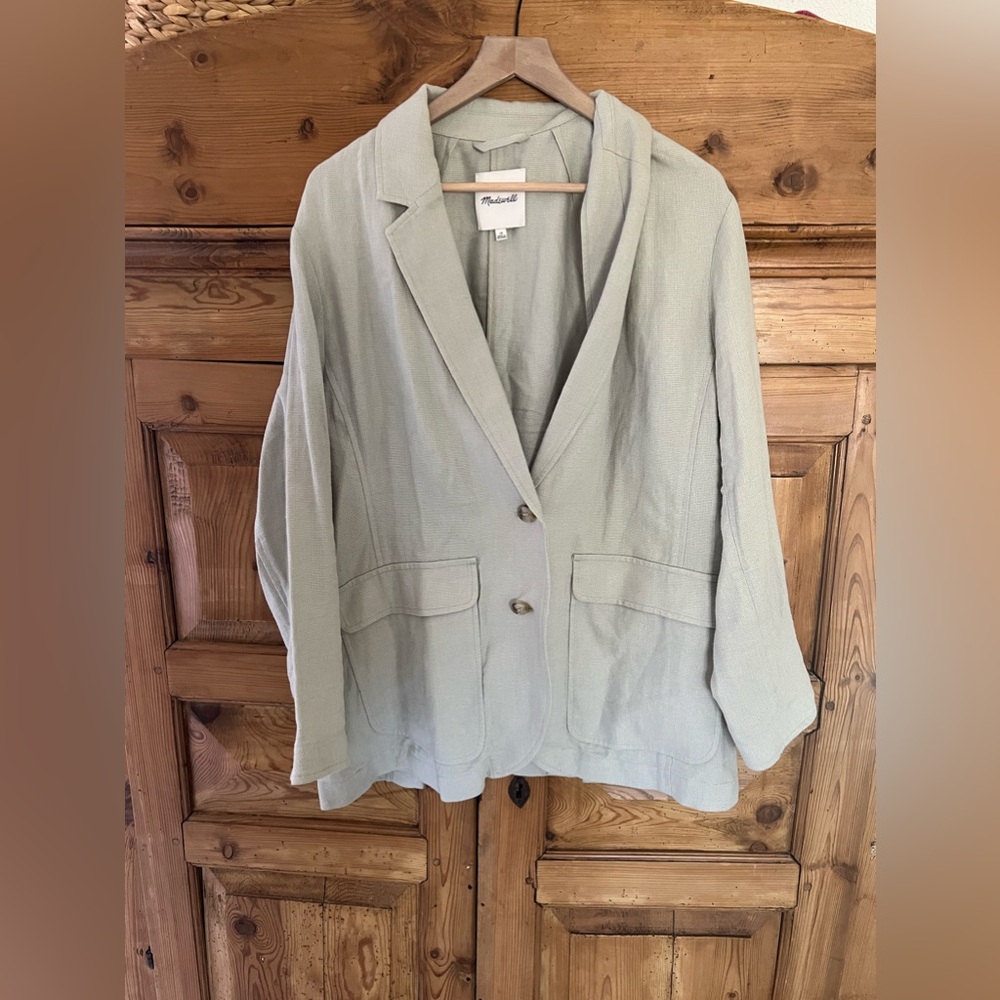 Madewell Linen Blazer